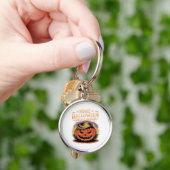 Halloween Trumpkin Design Sleutelhanger (Hand)