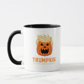 Halloween Trumpkin Funny - Spooky Parodie Slogan Mok (Links)