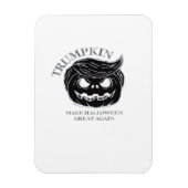 Halloween Trumpkin Grappig & Schattige Halloween K Magneet (Verticaal)