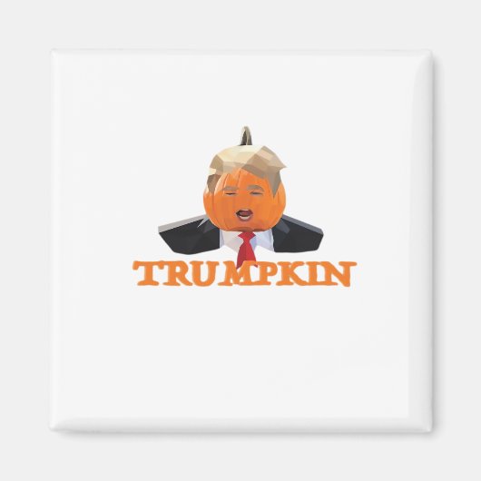 Halloween Trumpkin Magneet (Voorkant)