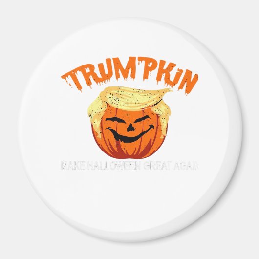 Halloween Trumpkin Make Halloween Great Again Magneet (Voorkant)
