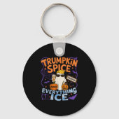 Halloween Trumpkin Sce And Everything Ice Pumpkin Sleutelhanger (Voorkant)