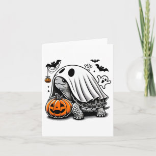Halloween Turtle Ghost Pumpkin kostuum voor Terrap Kaart