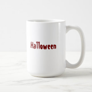 Halloween Two tone Deep and Bright Red Spooky-Cups Koffiemok