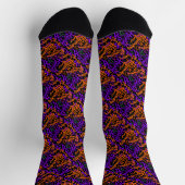 Halloween-typografie Sokken (Top)