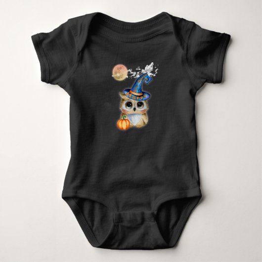 Halloween Uil Romper (Voorkant)