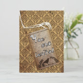 Halloween Uitnodiging (Staand voorkant)