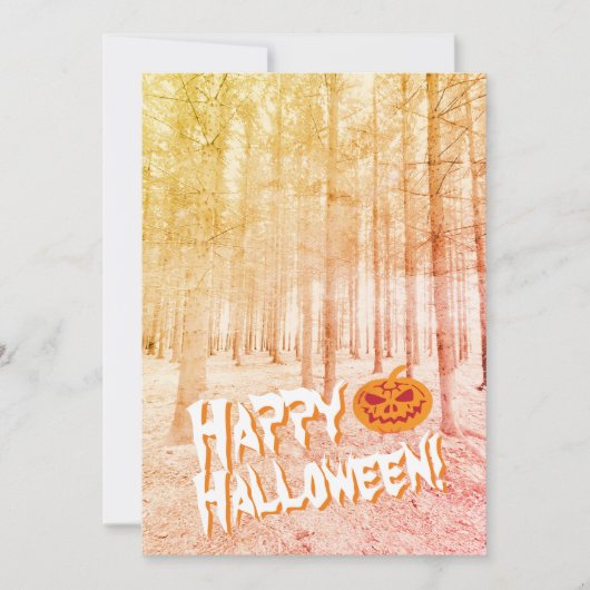 Halloween Uitnodiging (Voorkant)