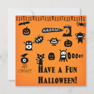 Halloween Uitnodiging