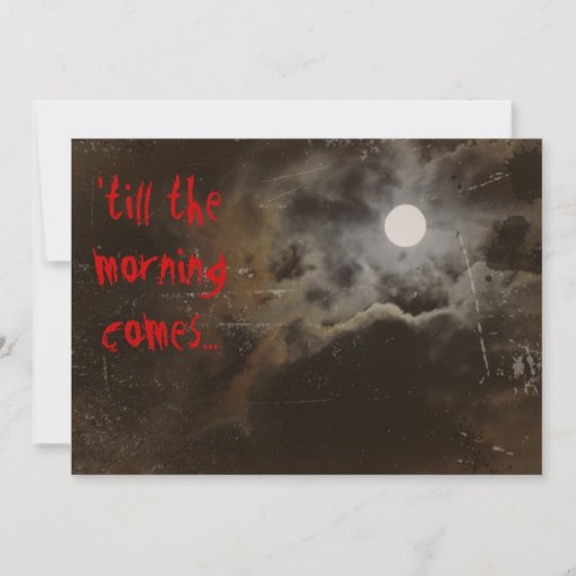 Halloween Uitnodiging (Voorkant)