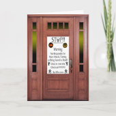 Halloween Uitnodiging (Voorkant)