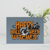 Halloween-uitnodiging Kaart (Staand voorkant)