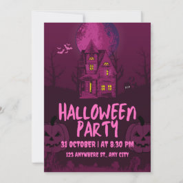 Halloween Uitnodiging kaarten!