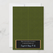 Halloween Uitnodiging voor Geslacht Reveal Feestje (Achterkant)