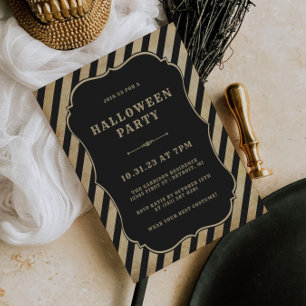  Halloween-uitnodiging voor volwassen Halloween Kaart