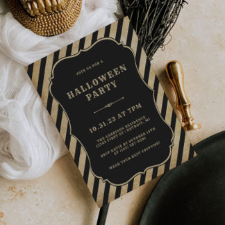 Halloween-uitnodiging voor volwassen Halloween Kaart