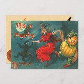  Halloween-uitnodigingen Kaart (Voorkant / Achterkant)