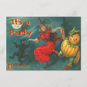 Halloween-uitnodigingen Kaart