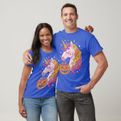 Halloween Unicorn Cute funny T-shirt (Unisex)