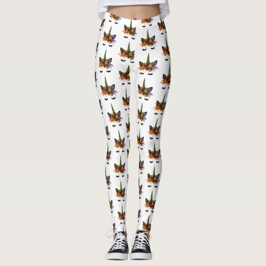Halloween Unicorn Leggings (Voorkant)