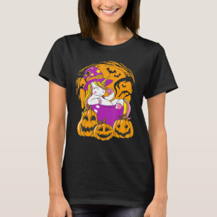 Halloween Unicorn Pumpkin Carnival Halloween Party T-shirt