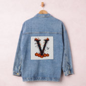 Halloween V Pumpkins Denim Jacket (Hangar)