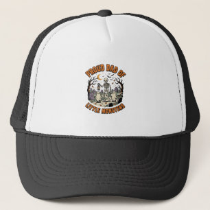 Halloween Vader Kleine Monsters Nacht Trucker Pet