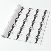 halloween vamp witje cadeaupapier (Uitgerold)