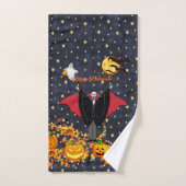 Halloween Vampire Ghost Pumpkins Personaliseren Bad Handdoek (Handdoek)