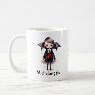 Halloween Vampire Kind Personaliseren Koffiemok