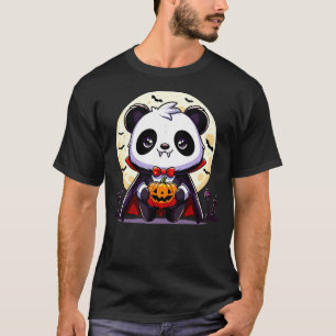 Halloween Vampire Panda T-shirt