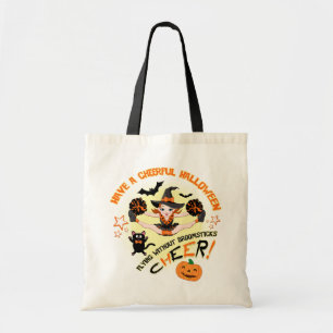 Halloween van Cheerleader Tote Bag