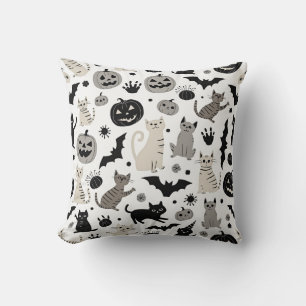 Halloween van de kat #1 kussen