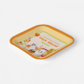 Halloween van Little Ghosts Kinderen Papieren Bordje (Gebogen)