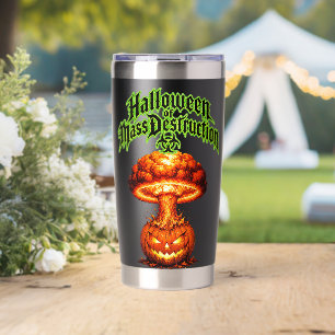 Halloween van Massavernietiging Giftige Jack-o-Lan Geïsoleerde Drinkbeker