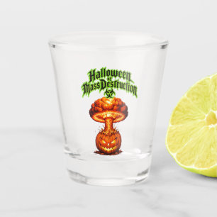 Halloween van Massavernietiging Giftige Jack-o-Lan Shot Glas
