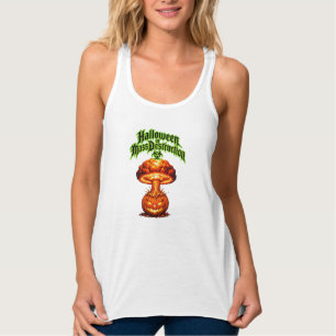 Halloween van massavernietiging giftige Jack-o-lan Tanktop