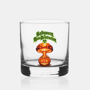 Halloween van Massavernietiging Giftige Jack-o-Lan Whisky Glas