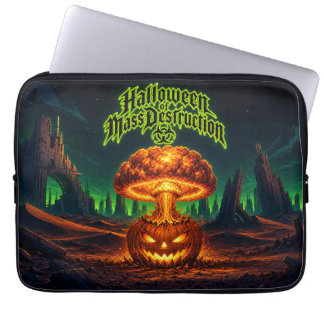 Halloween van massavernietiging Radioactieve Pompo Laptop Sleeve