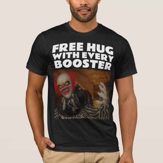 HALLOWEEN VAX-PUSHER EVIL CLOWN T-SHIRTS T-SHIRT (Voorkant)