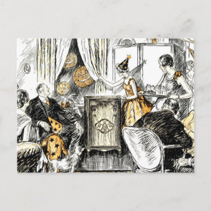 Halloween verdampers briefkaart