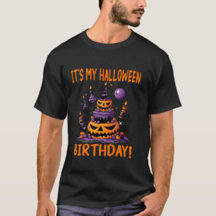 Halloween Verjaardag 5e 6e 7e 8e 40e Verjaardag P T-shirt