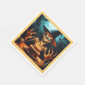 Halloween - Verjaardag 6 Servet (Hoek)