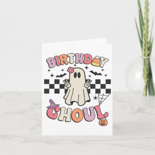 Halloween verjaardag Ghoul Bday Party Jubileum Wo Kaart