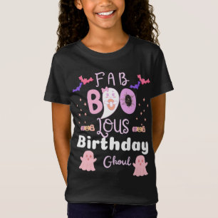 Halloween verjaardag meisje t-shirt
