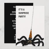 Halloween Verjaardag Verrassingsfeest Kaart (Voorkant / Achterkant)