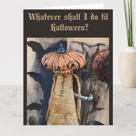 Halloween Verjaardagsfeest Benodigdheden Cadeaubon Kaart (Voorkant)