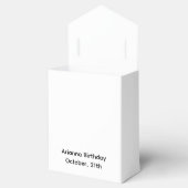 Halloween verjaardagsfeest | Minimaal pompoenontwe Bedankdoosjes (Geopend)