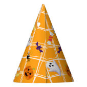 Halloween verjaardagsfeest Petten Feesthoedjes (Achterkant)