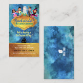 Halloween Verjaardagsuitnodigingen Bedrijfskaarten Visitekaartje (Voorkant / Achterkant)